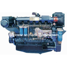 Motor marino serie Wp12, 258-330kw, Weichai